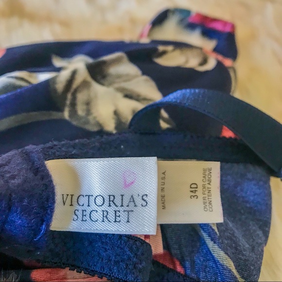 Victoria’s Secret Silky Floral Bra - Picture 3 of 4